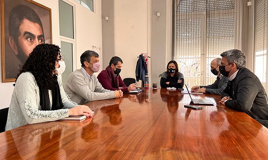 AUTORIDADES DE LA FACULTAD SE REUNIERON CON LA INTENDENTA DE PICO