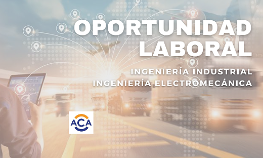 BÚSQUEDA LABORAL: INGENIERÍA INDUSTRIAL/ELECTROMECÁNICA