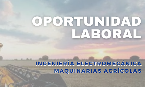 BÚSQUEDA LABORAL – INGENIERÍA ELECTROMECÁNICA