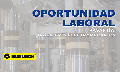 BÚSQUEDA LABORAL – INGENIERÍA ELECTROMECÁNICA