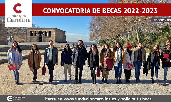 Becas internacionales de Fundación Carolina