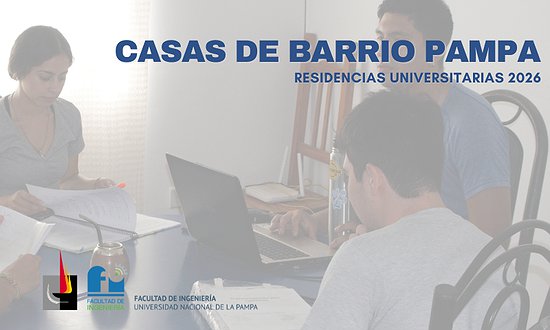 CUPO DISPONIBLE PARA CASAS "BARRIO PAMPA"