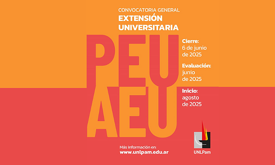 CONVOCATORIA GENERAL DE EXTENSIÓN UNLPAM 2025