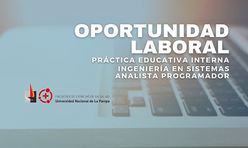 CONVOCATORIA PARA ESTUDIANTES – ANALISTA Y SISTEMAS