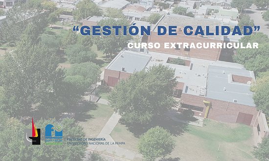 CURSO EXTRACURRICULAR “GESTIÓN DE CALIDAD”