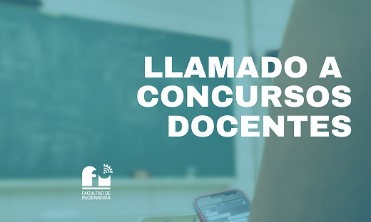 Concursos docentes: nuevo llamado