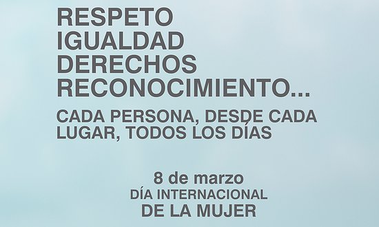 DÍA INTERNACIONAL DE LA MUJER