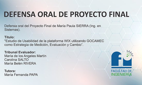 DEFENSA ORAL DE PROYECTO FINAL