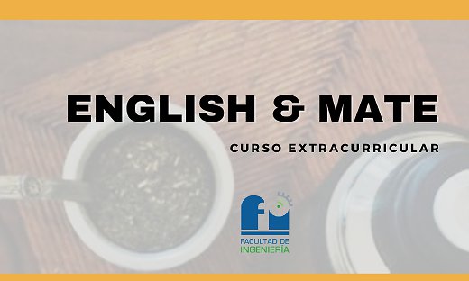 "ENGLISH & MATE" CON JULIA RAMOS