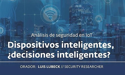 ESET Gira 2019. Diserta Luis Lubeck