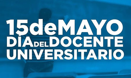 FELIZ DÍA DOCENTES!