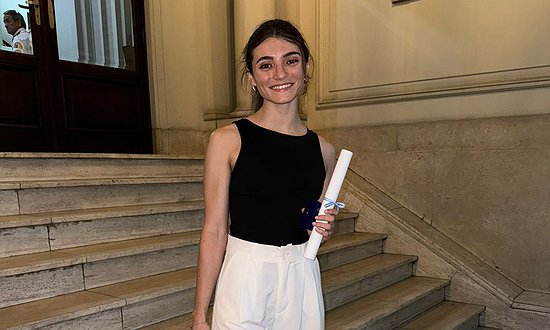 GRADUADA DISTINGUIDA CON EL PREMIO “INGENIERO ISIDORO MARÍN”