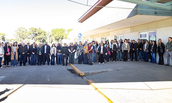 LA FACULTAD DE INGENIERÍA ACOMPAÑÓ EL ACTO POR LA MEMORIA EN GENERAL PICO