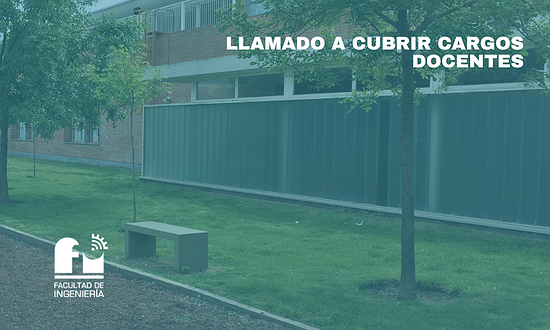 LLAMADO A CUBRIR CARGOS DOCENTES