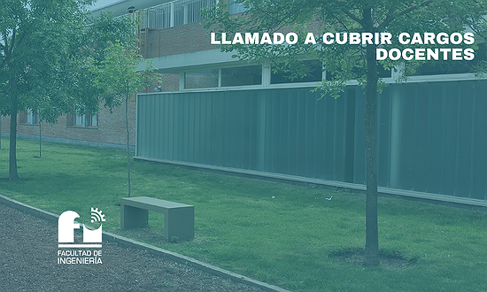 LLAMADO A CUBRIR CARGOS DOCENTES