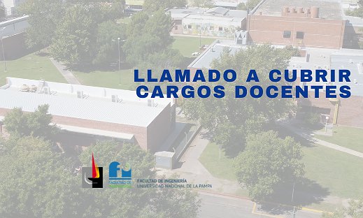 LLAMADO A CUBRIR CARGOS DOCENTES
