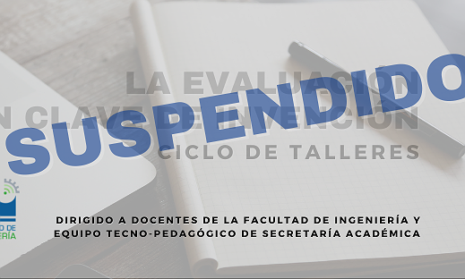 "La evaluación en clave de invención: ciclo suspendido"