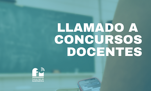 Llamados a cubrir cargos docentes