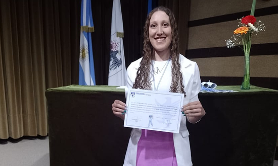 PREMIOS NACIONALES PARA NUESTRA GRADUADA MARIANELA PAZ