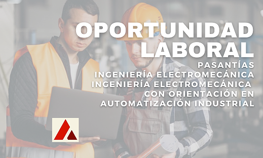 OPORTUNIDAD LABORAL: PASANTÍAS