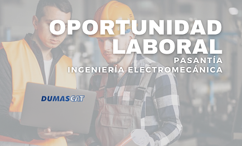 OPORTUNIDAD LABORAL – PASANTÍA