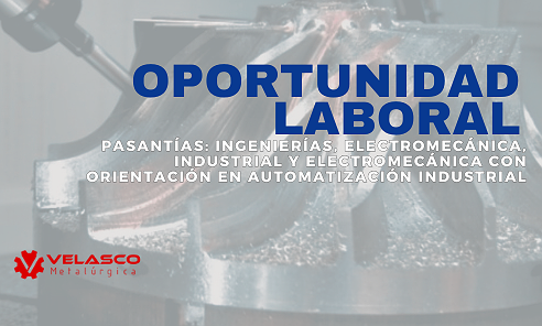 OPORTUNIDAD LABORAL – PASANTÍA
