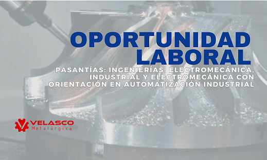 OPORTUNIDAD LABORAL - PASANTÍA