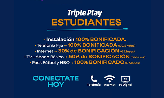 PLAN DE BENEFICIOS EXCLUSIVO PARA ESTUDIANTES