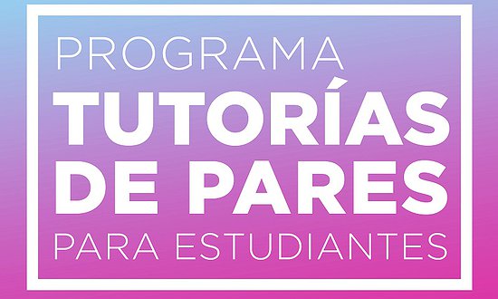 Programa Tutorías de Pares para Ingresantes 2020