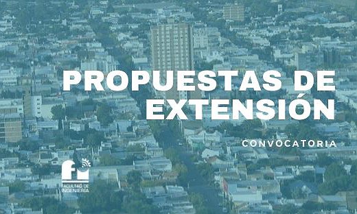 Propuestas de Extensión: segunda convocatoria 2020