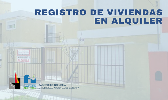 REGISTRO DE VIVIENDAS EN ALQUILER Y PARA COMPARTIR