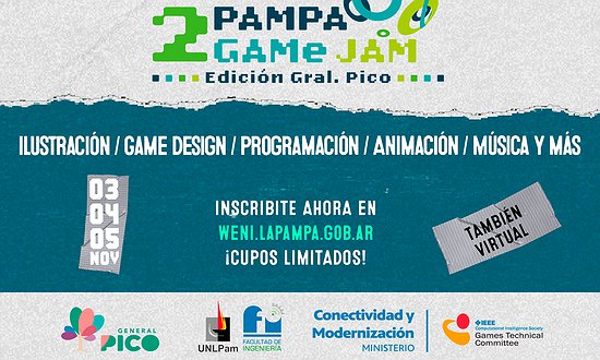 VUELVE PAMPA GAME JAM A NUESTRA FACULTAD